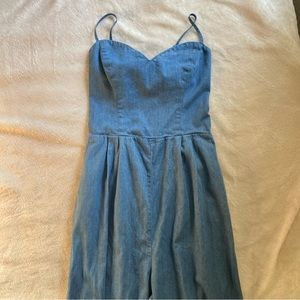 Lovers + Friends Gardenia Chambray Jumpsuit